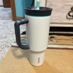 Owala White and Gray Tumbler